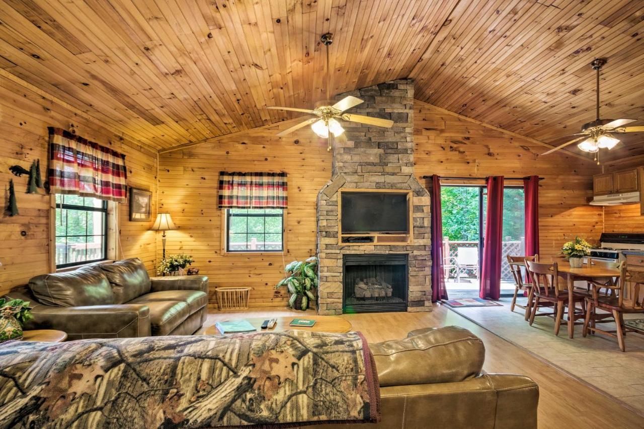 Bryson City Cabin In Smoky Mountains With Hot Tub! Luaran gambar