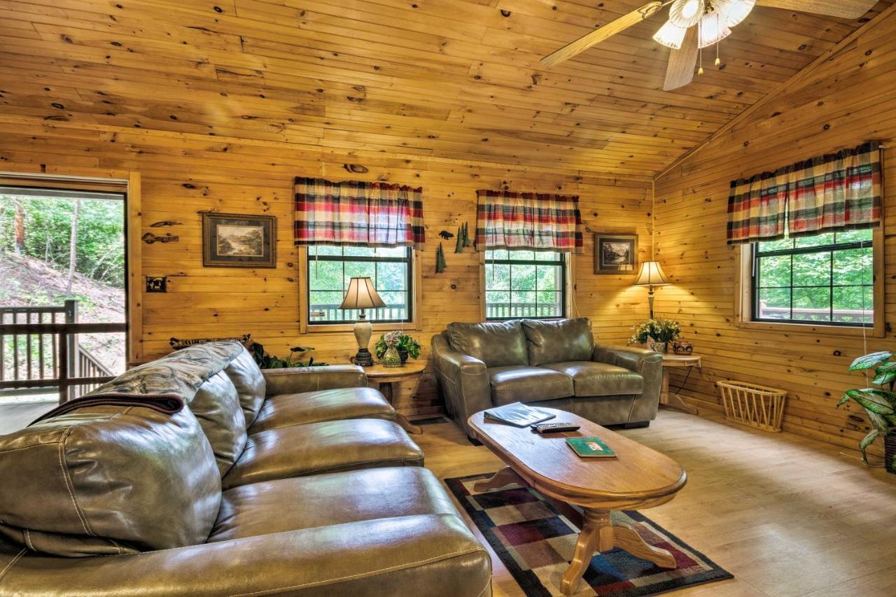 Bryson City Cabin In Smoky Mountains With Hot Tub! Luaran gambar