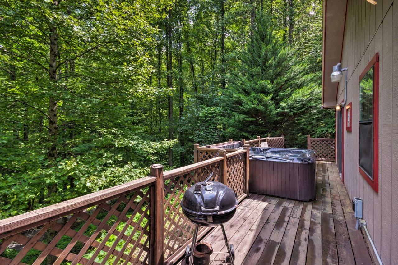 Bryson City Cabin In Smoky Mountains With Hot Tub! Luaran gambar